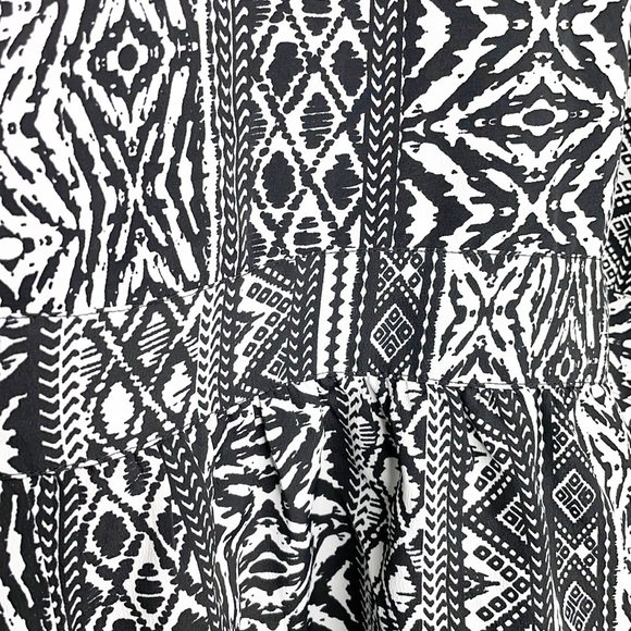 American Eagle Tribal Print Layered Top (L) - Picture 5 of 11